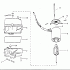 115 (6 CYL.) 7147988 THRU 7208847 Hydraulic pump assembly (plastic reservoir)
