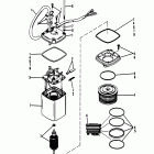 90 (3 CYL.) 0A996142 THRU 0B240450 Power trim pump