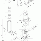 45 BODENSEE (4-STROKE) 0G231123 THRU 0G760299 Power trim components (bigfoot)