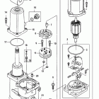 50MH 0N056165 & Up Компоненты механизма гидроподъема Power Trim