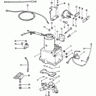 50 (4 CYL.) 5531630 AND UP Power trim components (with circuit breaker and fuse)