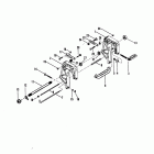 18XD 7209533 THRU 0A730006 Кронштейн крепления двигателя в сборе