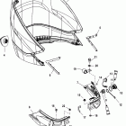200 VERADO (4-STROKE)(6 CYL.) 0T980000 THRU 1B226999 Задний обтекатель
