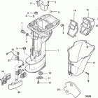 9.9 (4-STROKE)(209cc) 0R042475 & Up Driveshaft housing, non bigfoot