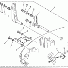 40 (TWIN CARB) (W/OIL INJECTION) 6E9-015001 AND UP      (M) Remote control attaching kit
