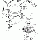 55 (3 CYL.) 0G290585  THRU 0G589999 Starter assembly (manual - 55)