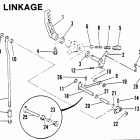20C (THRU PROP. EXHAUST) 6A9-000101 THRU 010111 Gear shift linkage