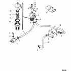 40B (THRU PROP. EXHAUST) E-676-B100461 THRU B102785 Fuel lines and filter