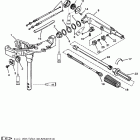 15 0D281000 THRU 0G760299 Головка поворотного кронштейна и ручка рулевого управлен...