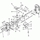 40 (2 CYL.) 5556230 AND UP Зажим и поворотный кронштейн в сборе