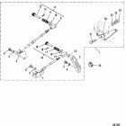 40B (THRU PROP. EXHAUST) E-676-B100461 THRU B102785 Remote control attaching kit
