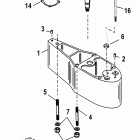 60 EFI (4 CYL.)(4-STROKE) 1C050252 & Up Extension kit, driveshaft housing 12092a20 - bigfoot