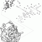 30 (2 CYL.) 0G055314 THRU 0G760299 Throttle linkage (s / n-0g590000 / bel-9973100 & up)