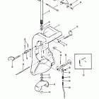 45 (4 CYL.) 0A719281 & Up Ong swivel bracket and reverse lock(non power trim)