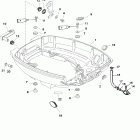 15 (4-STROKE) 1B227000 & Up Нижняя часть колпака