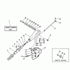 40 (TWIN CARB) (W/OIL INJECTION) 6E9-015001 AND UP      (M) Румпель