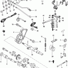 30 EFI (3 CYL.)(4-STROKE) 0R106999 & Up Conversion kit-tiller handle, electric - 879147a09