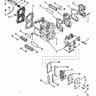 18XD 7209533 THRU 0A730006 Cylinder block and covers (serial group #2)
