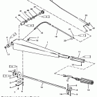 90 (3 CYL.) 0D283222 THRU 0G760299 Steering handle components