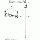 40 Carb (3 CYL.)(4-STROKE) 1C018826 & Up Вал переключения