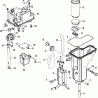 40 EFI (3 CYL.)(4-STROKE) 0T409000 THRU 1B226999 Vapor separator(usa-1b036614 / bel-0p340242 and above)