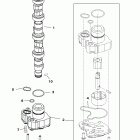 50 (4-STROKE)(4 CYL.) 0T178500 THRU 0T598999 Распределительный вал