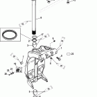 115 EFI (4-STROKE) 1B366823 & Up Swivel bracket and swivel pin