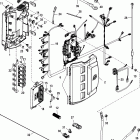200 VERADO (4-STROKE)(6 CYL.) 1B517434 & Up Electrical box components