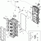40 EFI (4 CYL)(4-STROKE)(JET) 1C051324 & Up Головка цилиндра