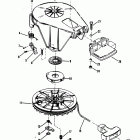 18XD 7209533 THRU 0A730006 Ручной стартер в сборе