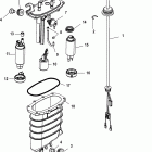 175 VERADO (4-STROKE)(4 CYL.) 1B227000 THRU 1B381711 Fuel supply module