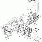40B (CDI IGNITION/THRU PROP. EXHAUST) 676-B102786 AND UP      (E Crankcase and cylinder head