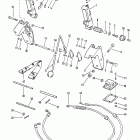 115 (6 CYL.) 5738891 THRU 6436122 Trim cylinders and hydraulic hoses