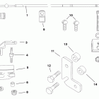 30 JET 0C159200 THRU 0G589999 Tiller handle adaptor kit (jet 30)