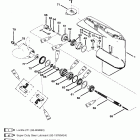 30 JET 0C159200 THRU 0G589999 Gear housing (prop shaft)