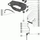 140 5625108 AND UP Bottom cowl and shift linkage