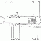 115 (6 CYL.) 4865178 THRU 5430526 Power trim cylinder repair kits