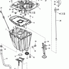 100 EFI (4-STROKE) 1B227000 THRU 1B366822 Выпускная плита