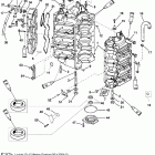 225 (3.0L CARB) 0G760300 THRU 0T408999 Cylinder block and end cap