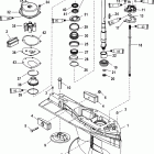 200 (DFI) 3.0L 1B504989 & Up Gear housing, driveshaft-standard / counter rotation