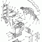 50 (3 CYL.) 7208333 THRU 0A721307 Cowl support brackets