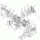 10 SEA PRO 0D038000 THRU 0D279999 Блок цилиндров и крышки