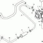 40 CARB (3 CYL.)(4-STROKE) 1B227000 THRU 1B344306 Насос топливный