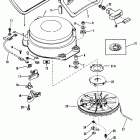 55 (3 CYL.) 0D000750 THRU 0G290584 Starter assembly (manual)(55)