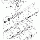 200 (DFI) 0G386496 THRU 0G589999 Gear hsg(prop shaft)counter rotation(0g438000 & up)