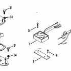 55 (3 CYL.) 0D000750 THRU 0G290584 Компоненты водомета
