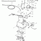 115 (6 CYL.) 7147988 THRU 7208847 Power trim components (without circuit breaker and fuse)