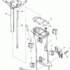 9.9 1B000001 & Up Корпус вертикального вала