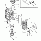 50 (3 CYL.) 7208333 THRU 0A721307 Блок цилиндров
