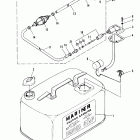40B (THRU PROP. EXHAUST) E-676-B100461 THRU B102785 Fuel tank(original equipment)